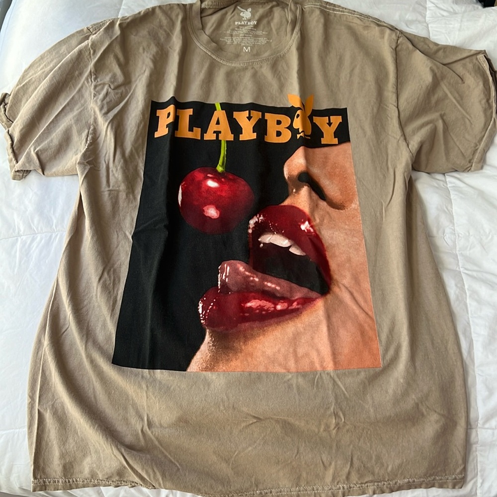 Playboy Cherry Graphic T-shirt